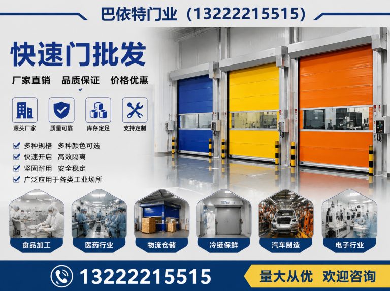 苏州工业园区硬质快速门展示图